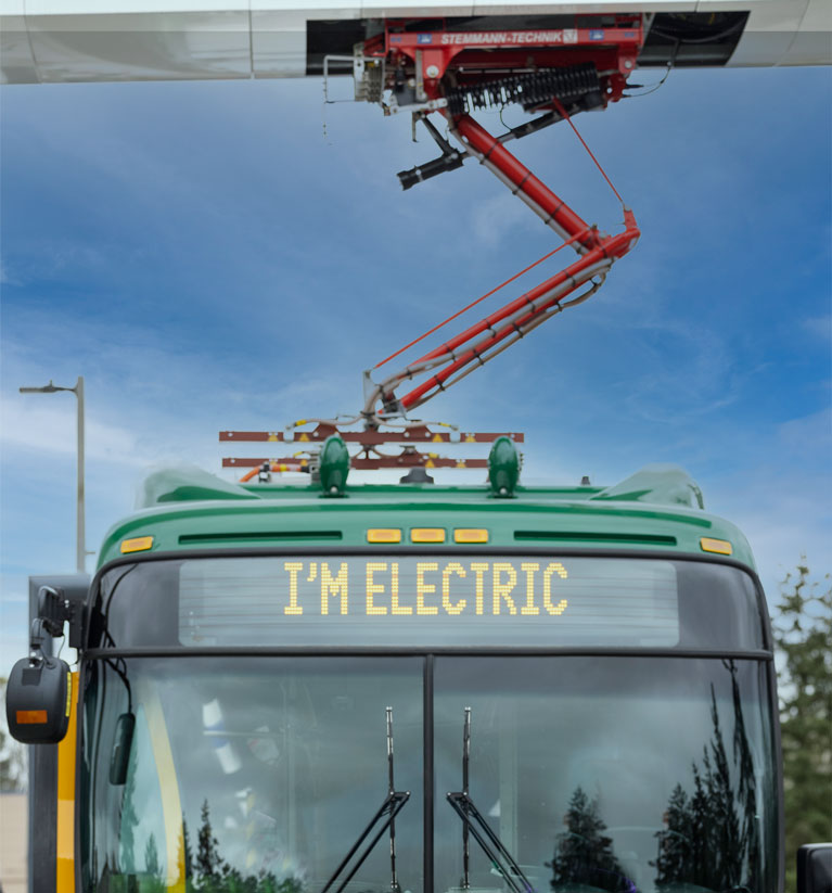 Electric METRO bus