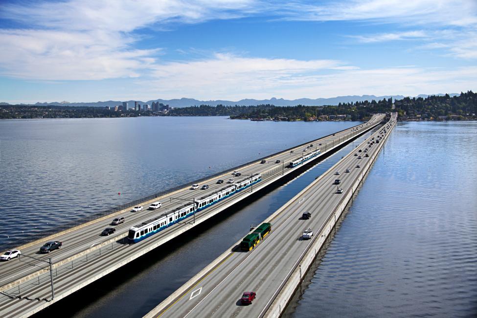 I-90 Homer Hadley floating bridge