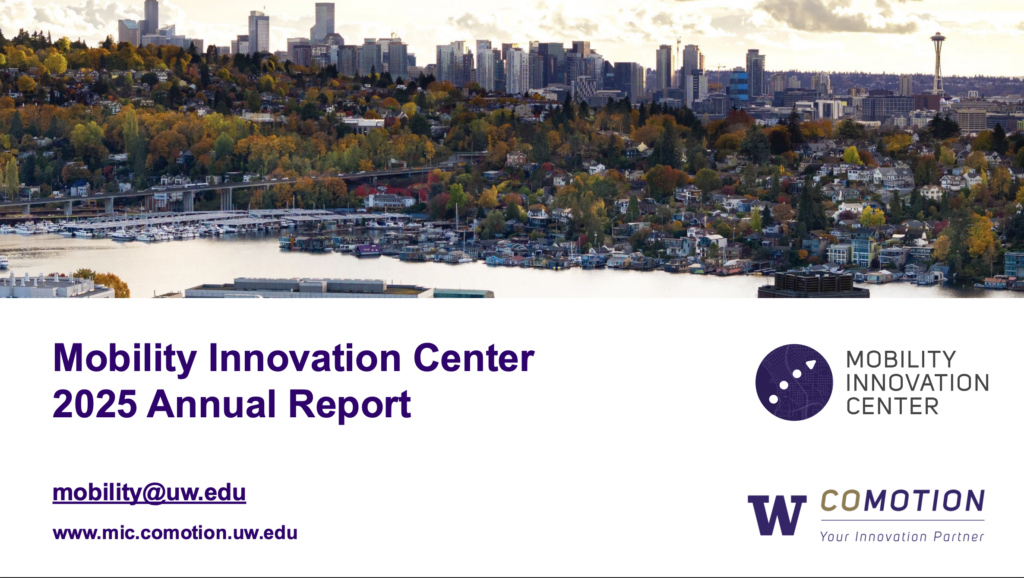 Seattle city skyline with the Space Needle and tall buildings